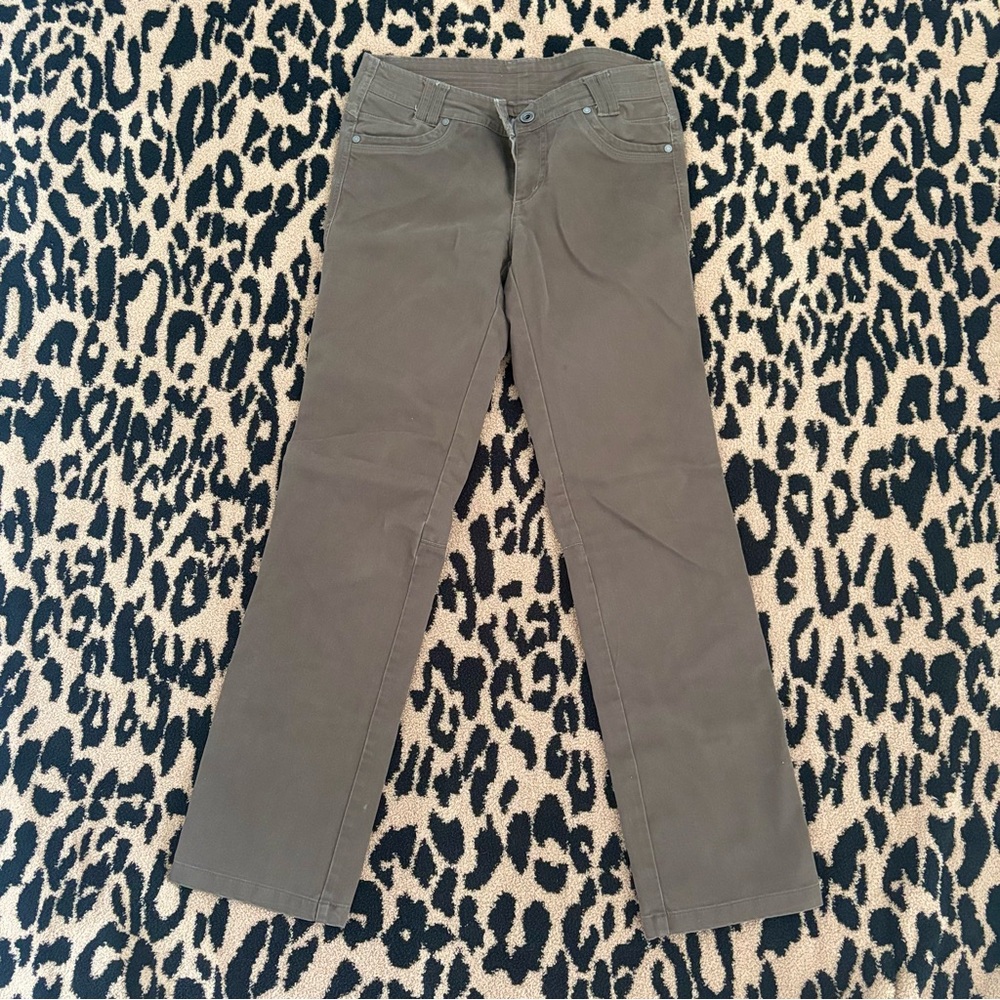 KUHL Olive Green Straight Leg Pants